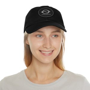 Dad Hat with Leather Patch (Round) - Image 39