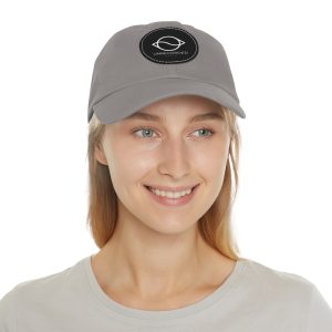 Dad Hat with Leather Patch (Round) - Image 60