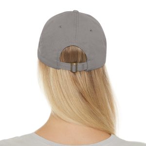 Dad Hat with Leather Patch (Round) - Image 62