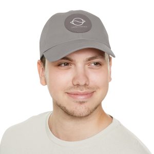 Dad Hat with Leather Patch (Round) - Image 68