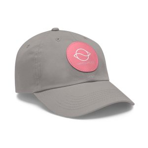 Dad Hat with Leather Patch (Round) - Image 79