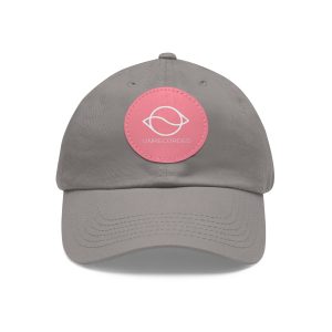 Dad Hat with Leather Patch (Round) - Image 78