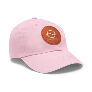 Dad Hat with Leather Patch (Round) - Image 44