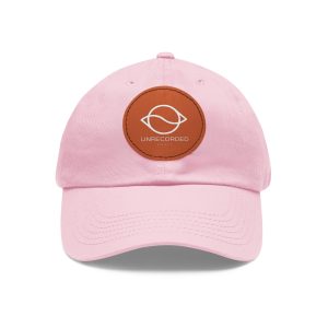 Dad Hat with Leather Patch (Round) - Image 43