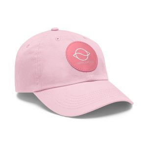 Dad Hat with Leather Patch (Round) - Image 51