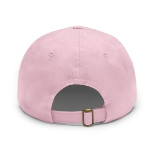 Dad Hat with Leather Patch (Round) - Image 52