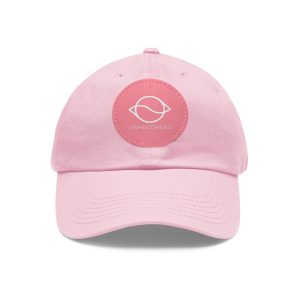 Dad Hat with Leather Patch (Round) - Image 50