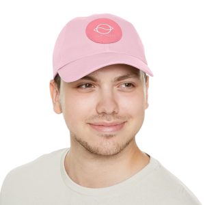 Dad Hat with Leather Patch (Round) - Image 54