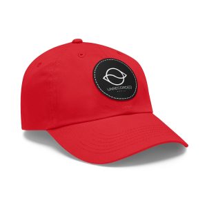 Dad Hat with Leather Patch (Round) - Image 30