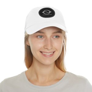 Dad Hat with Leather Patch (Round) - Image 11