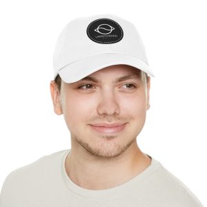 Dad Hat with Leather Patch (Round) - Image 12