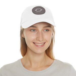 Dad Hat with Leather Patch (Round) - Image 4