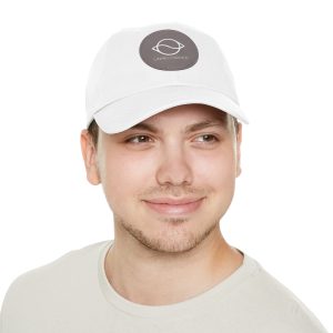 Dad Hat with Leather Patch (Round) - Image 5